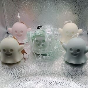 🎃 BaRich Candle For Life 💕 Ghost Shaped Holiday Candles